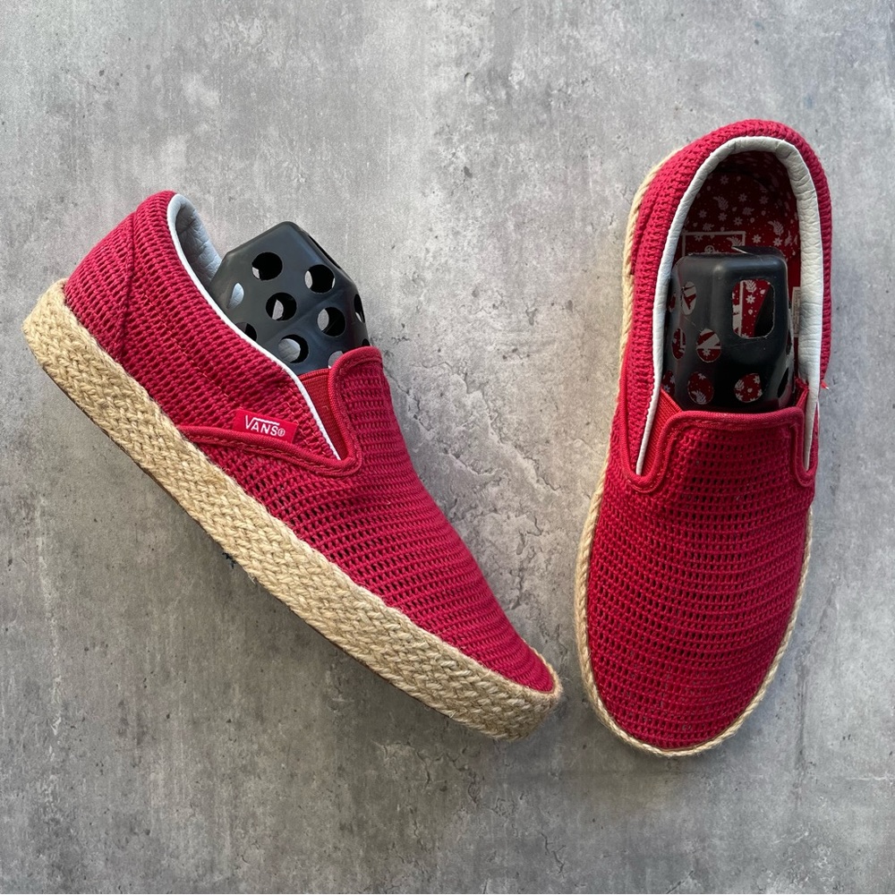 Vans Unisex Mesh Espadrille Slip on